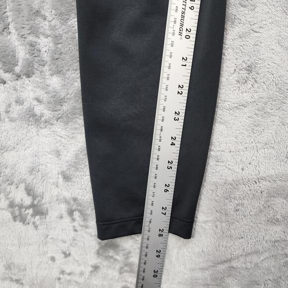 Nike Leggings Womens M Black White Power Running Ankle Training Workout Gym - Picture 8 of 10